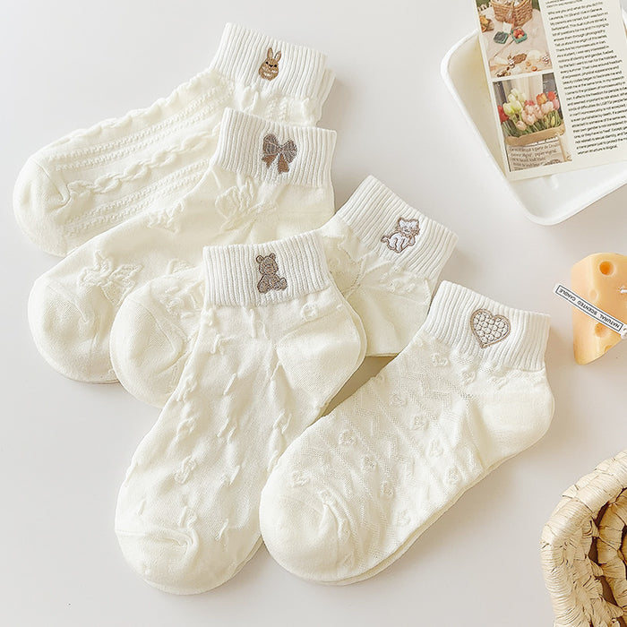 Wholesale Socks, Short Socks, Shallow Mouth, Short Tube, Boat Socks, Thin, Cute Socks