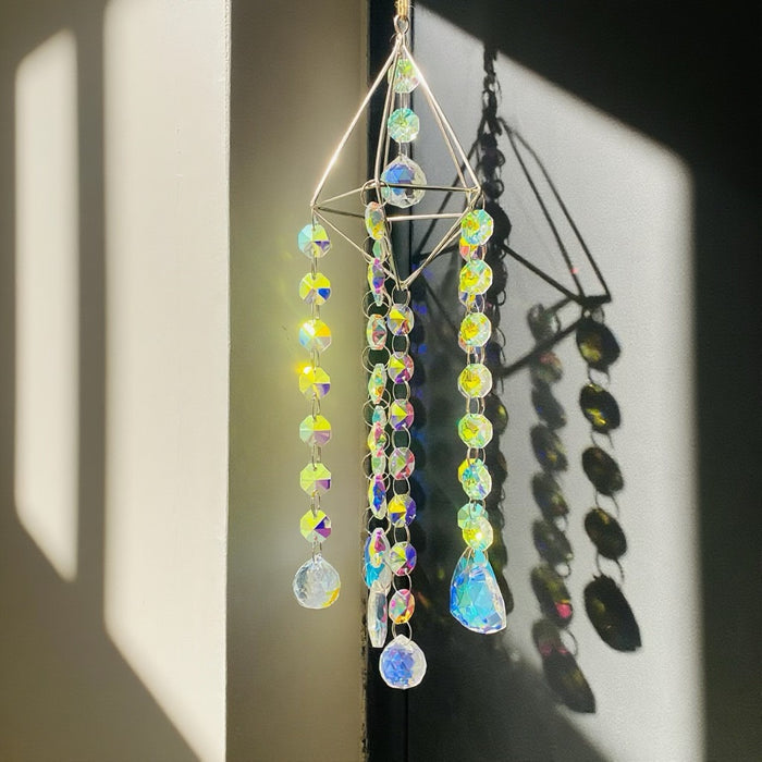 Wholesale Crystal Wind Chime Pendant Window Hanging Decoration