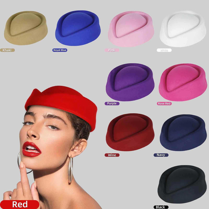 Wholesale Fashionable versatile beret woolen hat
