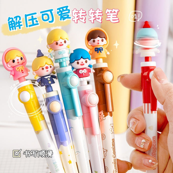 Wholesale 36pcs/ box Cartoon Pen for the Beginning of School Season,  Black Pen,  Student Stationery Supplies,  Gift Manufacturer