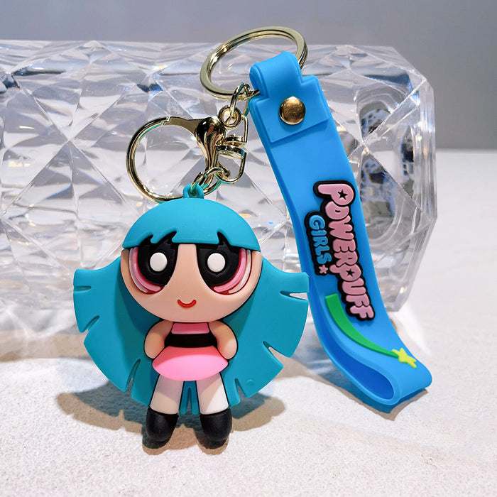 Wholesale Cartoon Silicone Doll Keychain JDC-KC-QiChao039