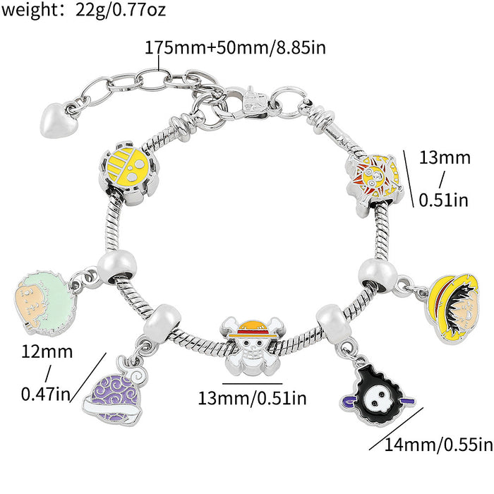 Wholesale cartoon bracelet  Panjia beaded accessories Panjia bracelet loose beads jewelry