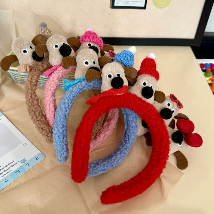 Wholesale  Sweet and Cute Cartoon Puppy  Headbands