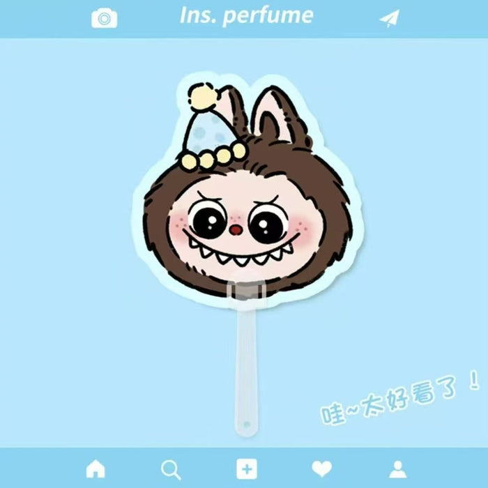 Wholesale Cute Cartoon Fan Portable Hand Fan Summer Round Fan Student Supplies