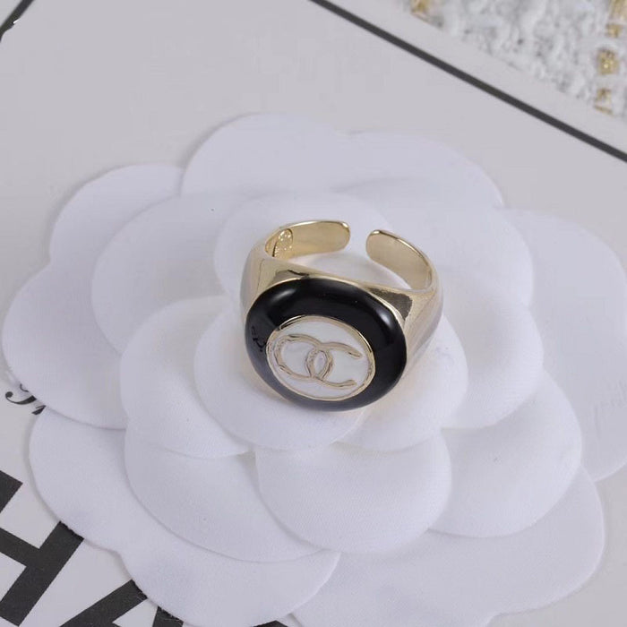 Wholesale Adjustable open ring design brass material ring