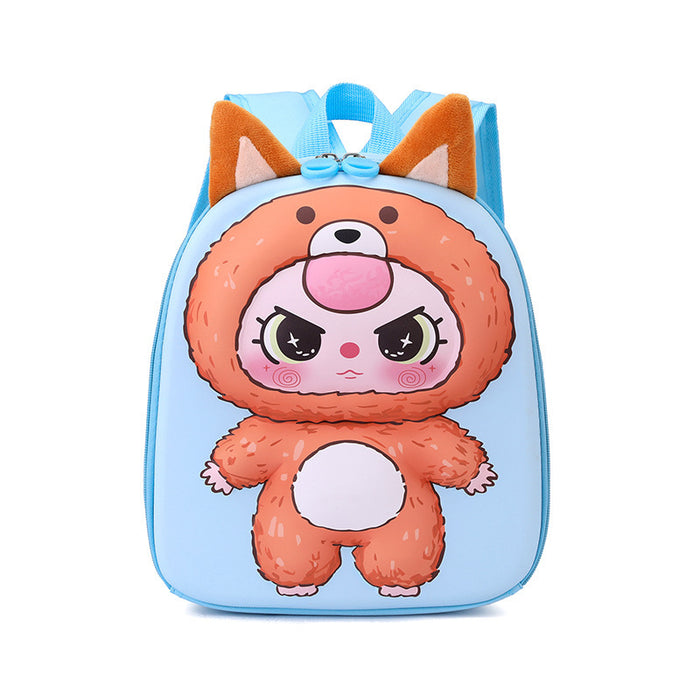 Wholesale Children's Schoolbag Plush Doll Cartoon Backpack Gift