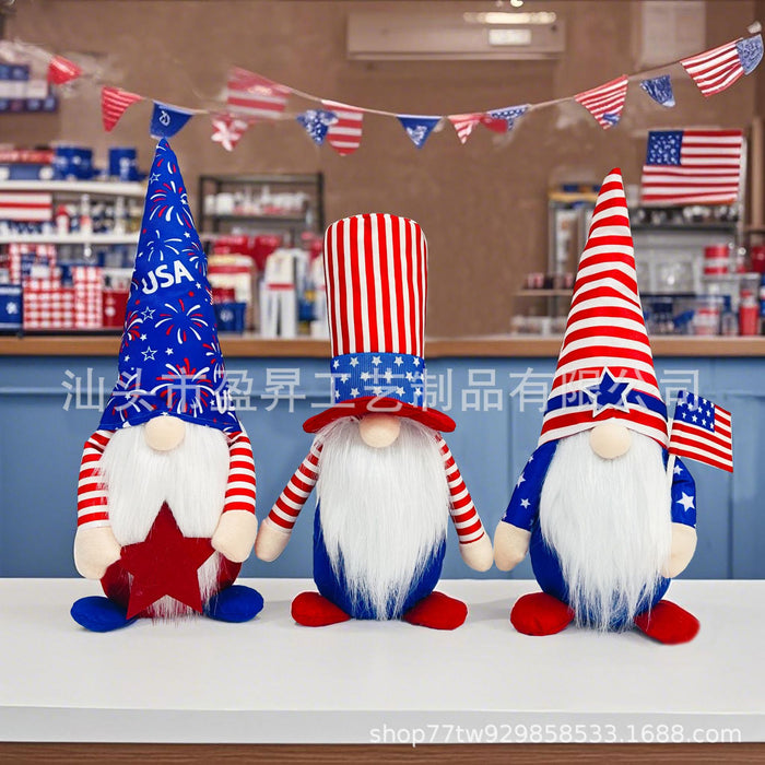 Wholesale New Doll National Day Star Bar Sharp Hat Decoration Wholesale