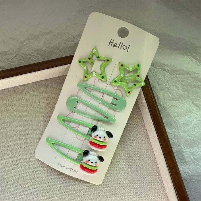 Wholesale  hairpin set  cute hair accessories suit BB clip bangs clip