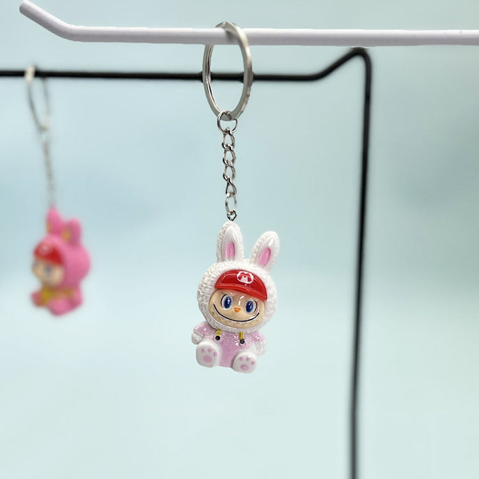 Wholesale Cute cartoon pendant doll small accessory keychain