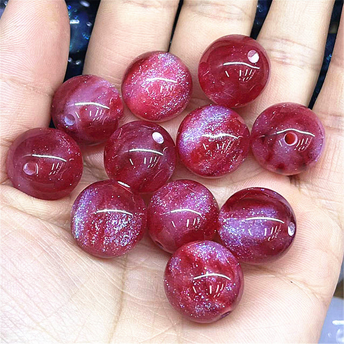 Wholesale 200pcs Acrylic Resin Cat Eye Beads JDC-BDS-Xiaox002