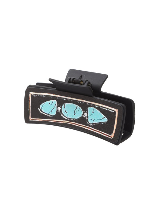 Wholesale Western Style Leather Hair Clip Sunflower Shark Clip Women' s Clip