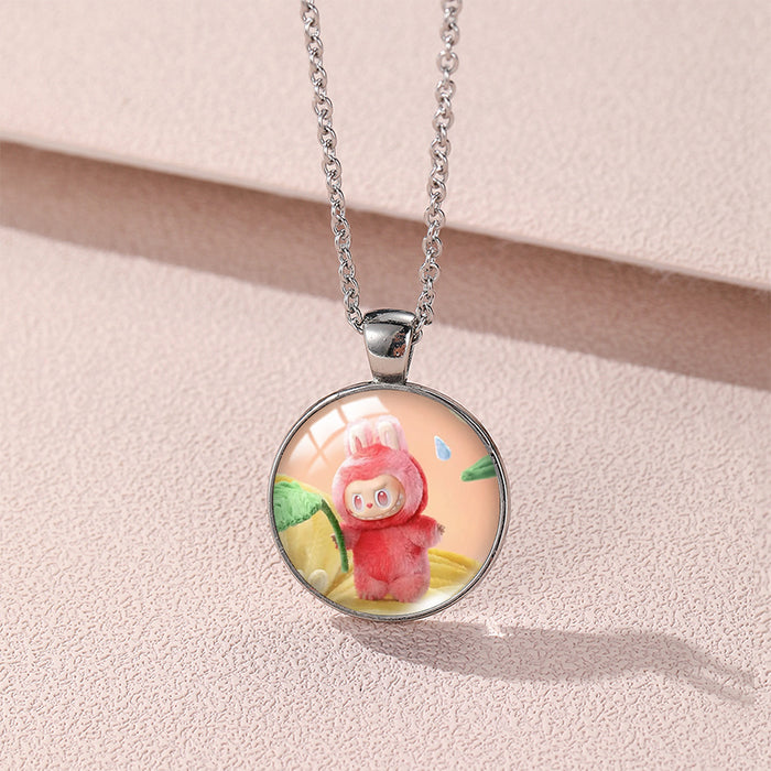Wholesale Anime Doll Peripheral Necklace Pendant Student Sweater Chain Trinkets