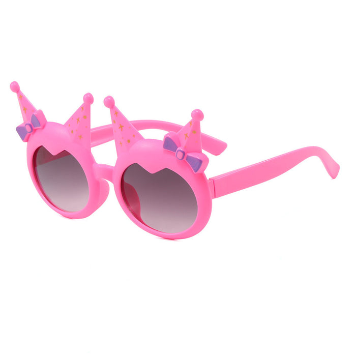 Wholesale Children's sunglasses, cute sun protection and sunshade glasses, fashionable sunglasses for little girls, and new glasses for baby girls
