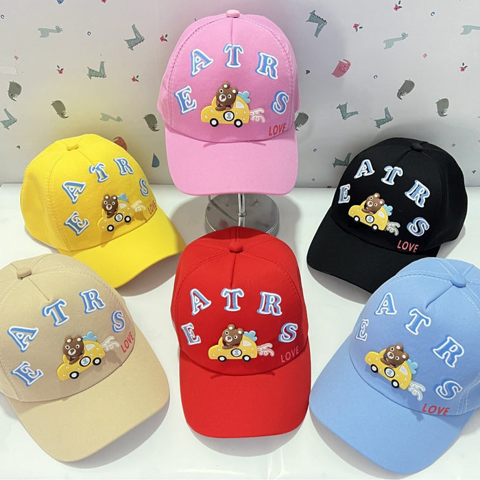 Wholesale Baby cartoon baseball boys and girls hat