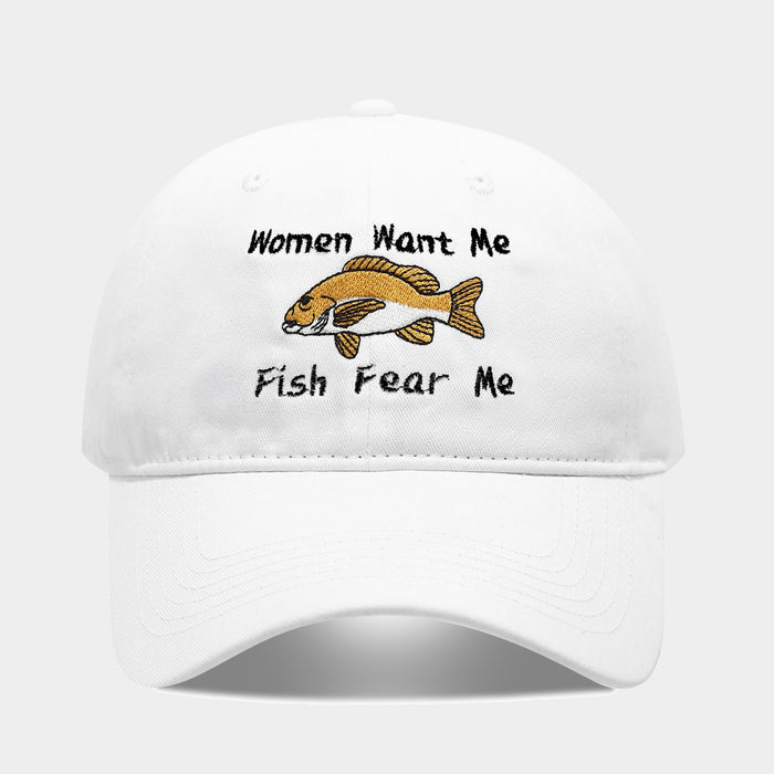 Wholesale Women' s embroidered baseball cap men' s fishing hat
