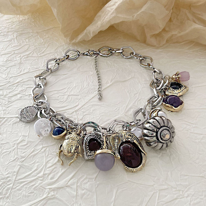 Wholesale pendant chain necklace literary all-match women