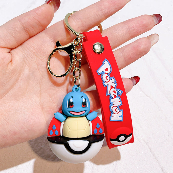 Wholesale Cartoon Silicone Doll Keychain JDC-KC-QiChao017