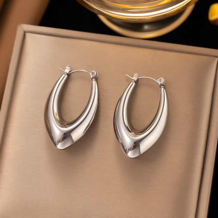 Wholesale Stainless Steel Earrings JDC-ES-YiB001