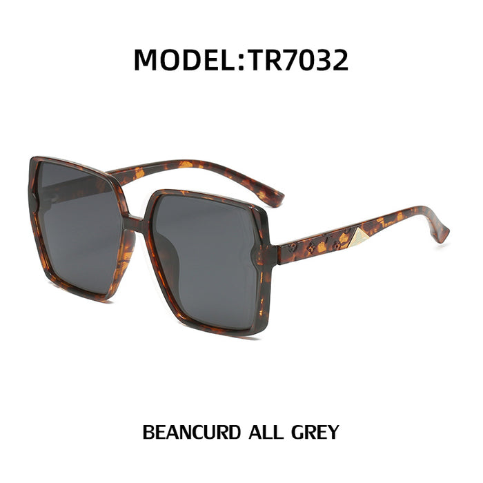 Wholesale TR Polarized Large Frame Sunglasses Fashion Sunglasses