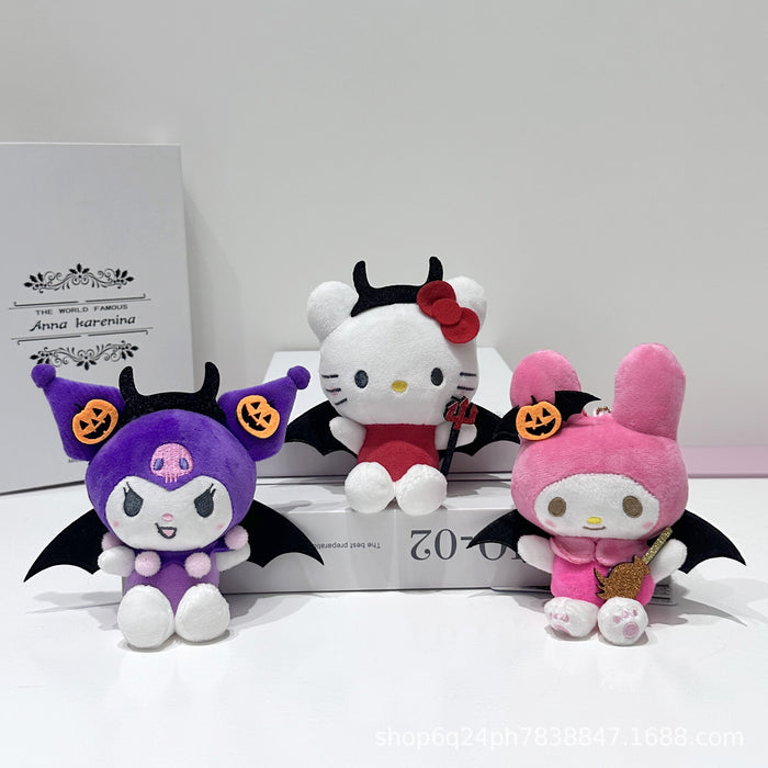 Wholesale Halloween Plush Cartoon Doll Bag Keychain Pendant