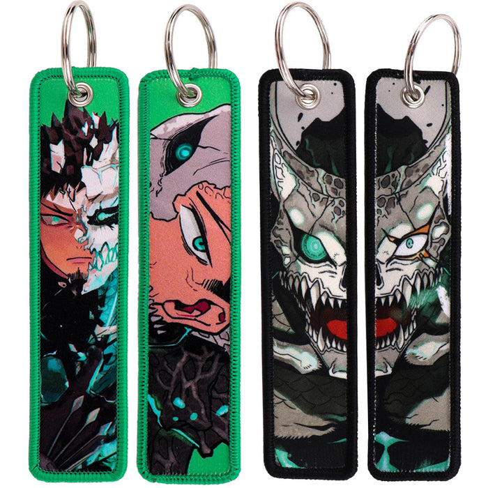 Wholesale Cloth Anime Monster Keychain Bag Charm Cartoon Pendant For Anime Fans Decorative Accessory MOQ≥3
