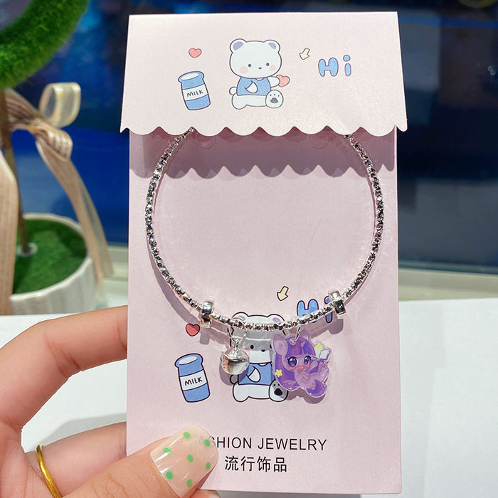 Wholesale cartoon children' s independent packaging student bracelet