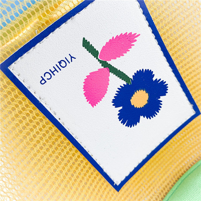 Wholesale New mesh handbag for children, hollowed out vacation photography beach bag