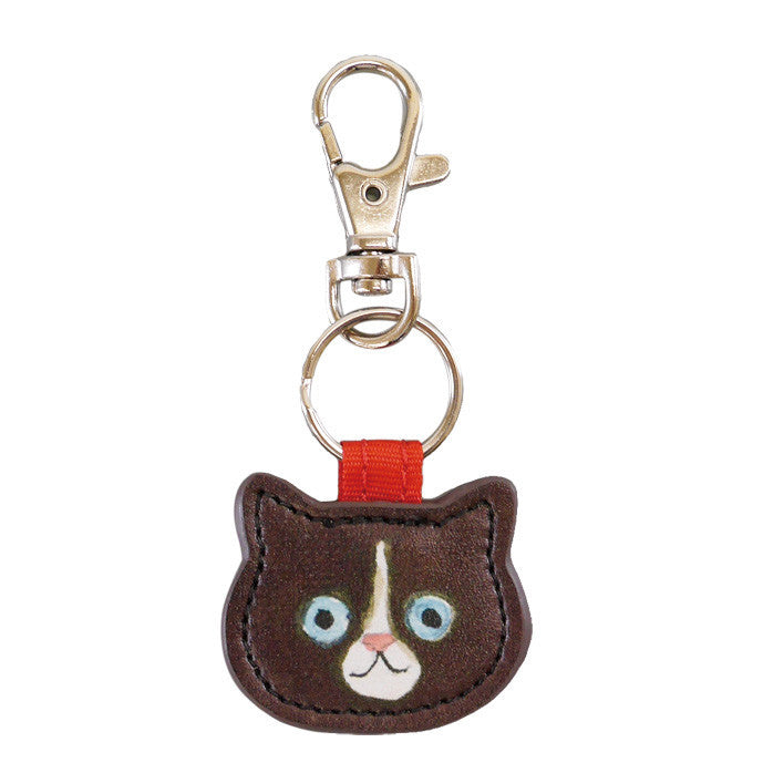 Wholesale Kitten Series Keychain Eminette Cute Leather Key Ring Decorative Bag Pendant