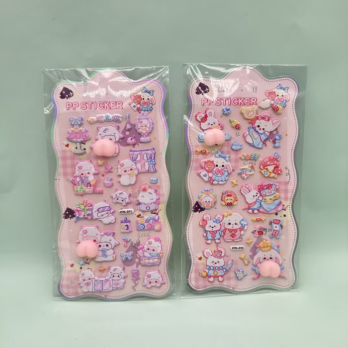 Wholesale Cute Butt Stickers 3D Stickers Journal Stickers