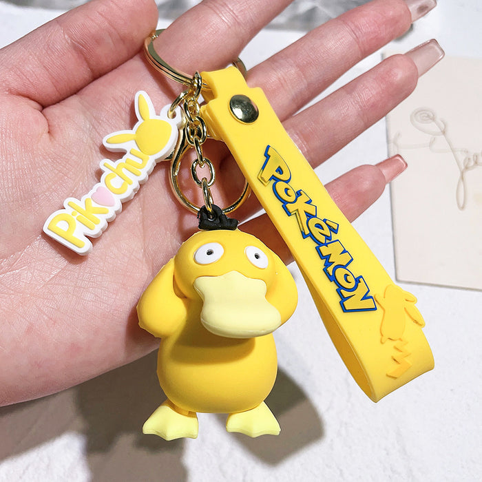 Wholesale Cartoon Silicone Doll Keychain JDC-KC-QiChao018