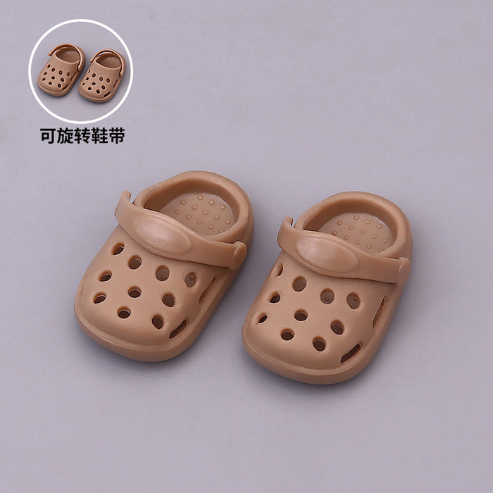 Wholesale Hole shoes 10cm 15cm cotton doll accessories toys