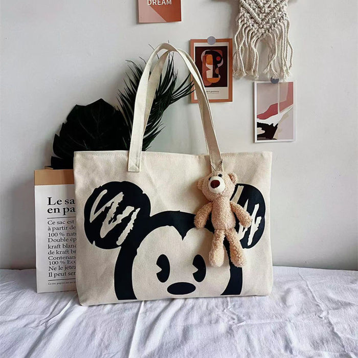 Wholesale Canvas College Harajuku Style Mickey Shoulder Bag JDC-SD-JingS002