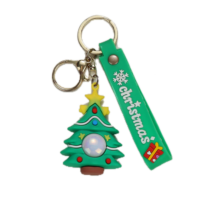 Wholesale Cartoon cute  keychain car keychain school bag pendant wholesale Christmas New Year small gifts