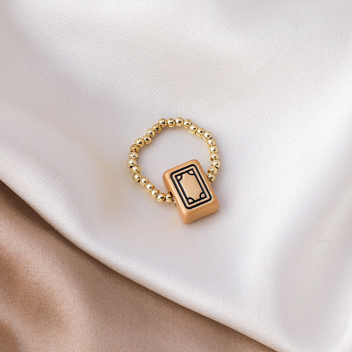 Wholesale Versatile lucky ring with niche design