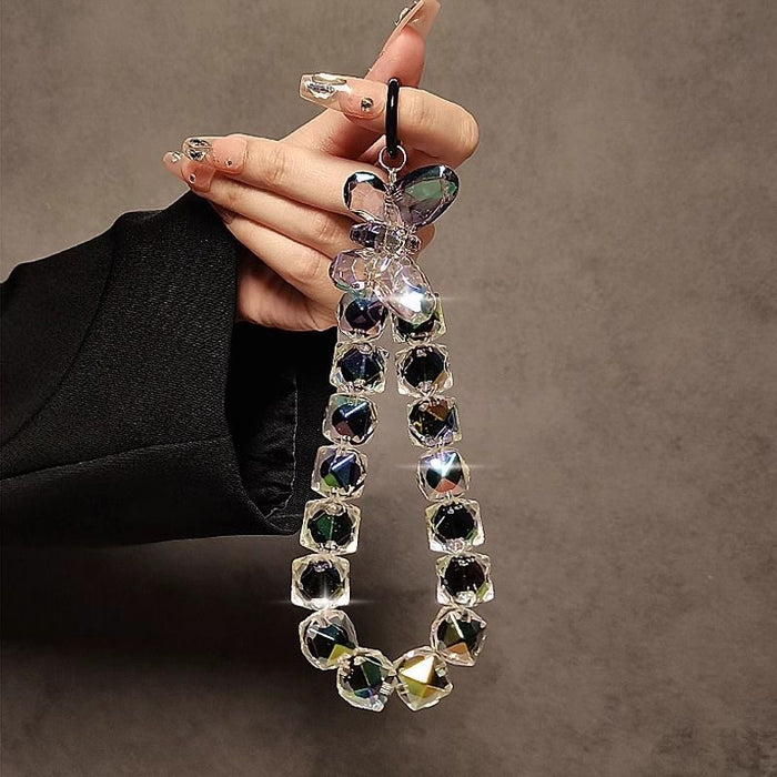 Wholesale Acrylic Butterfly Mobile Phone Chain Keychain Mobile Phone Chain