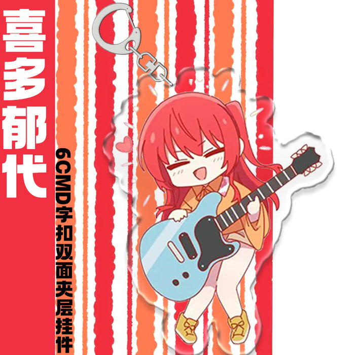 Wholesale Acrylic anime figurine keychain accessory