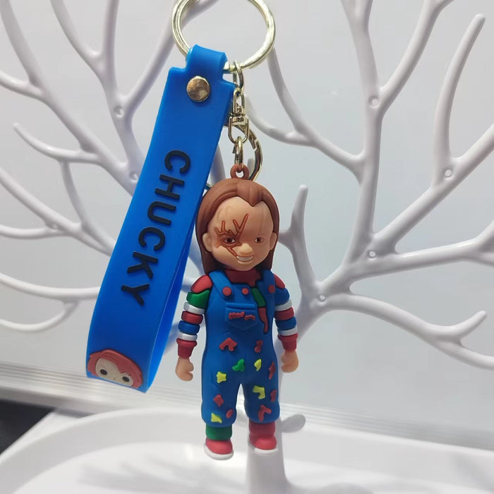 Wholesale Cartoon Christmas Keychain Pendant Car Keychain Accessories Gift