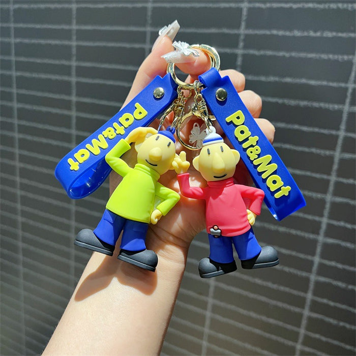 Wholesale Creative Cartoon PVC Keychains JDC-KC-JinB005