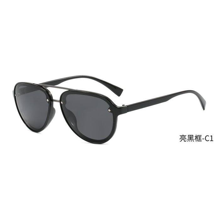 Wholesale New men's sports sunglasses, beach sunglasses, posing glasses, square full frame driving glasses