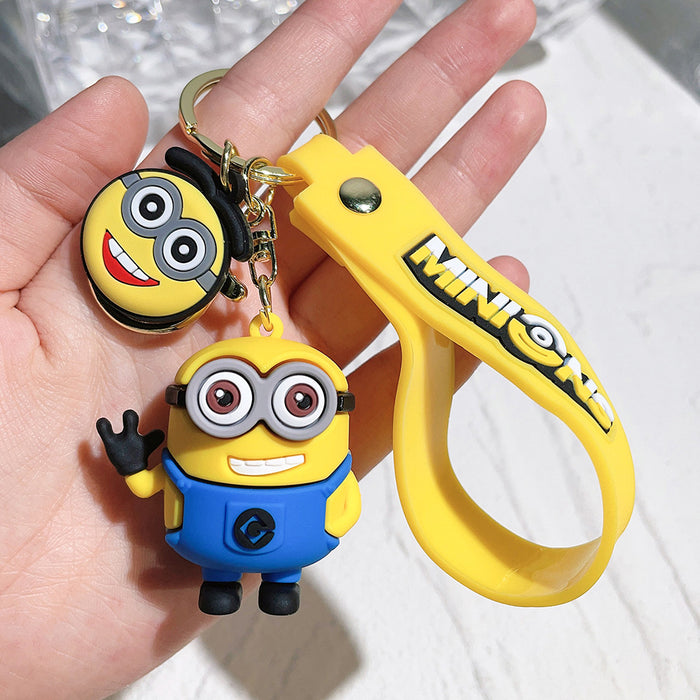 Wholesale Cartoon Silicone Doll Keychain JDC-KC-QiChao043