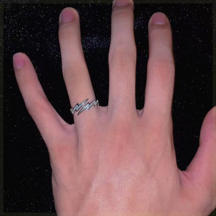 Wholesale Lightning Ring Men'sRefined Ring Women's