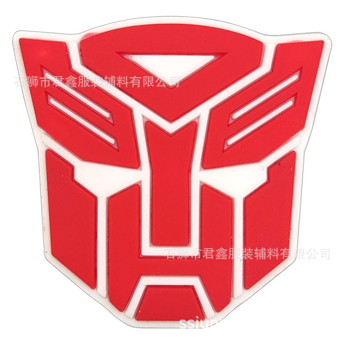 Wholesale 50pcs Cartoon Hole Shoes Buckle Decorative Buckle  Shoes Charms