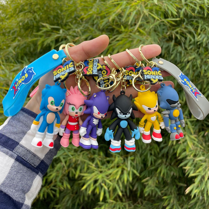 Wholesale Anime Keychain Car Creative Keychain Pendant Cartoon Doll Bag Accessories Small Gifts