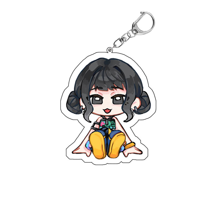 Wholesale K-pop Anime merchandise female idol group acrylic keychain bag charm