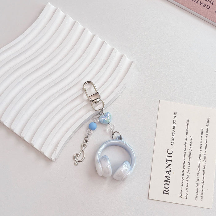 Wholesale Headset Mobile Phone Chain Cool All-match Chain Student Backpack Pendant Keychain