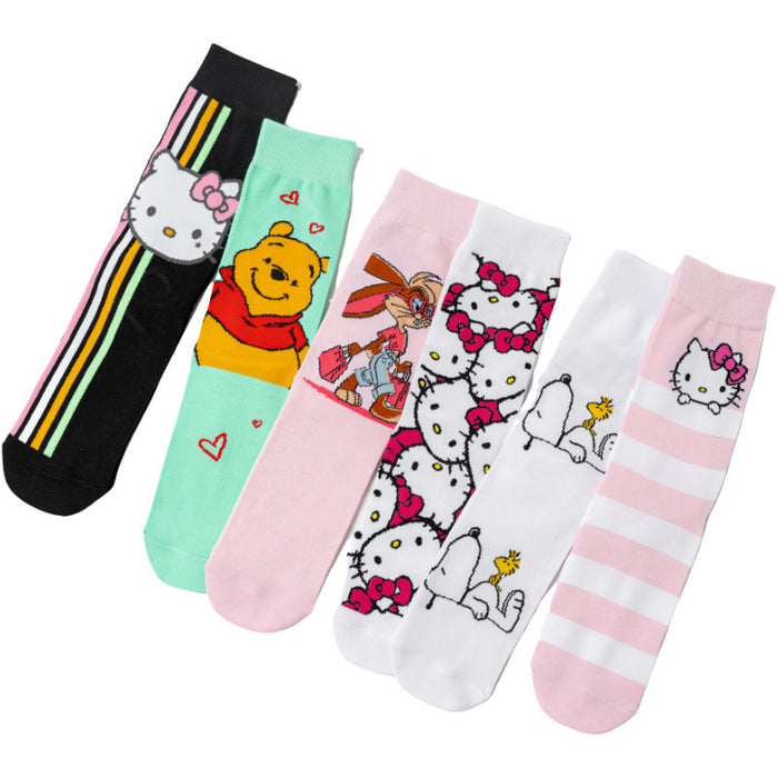 Wholesale All-season anime-style mid-calf socks