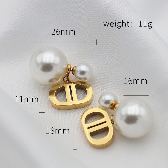 Wholesale Niche Retro Trendy Small Fragrance Earrings