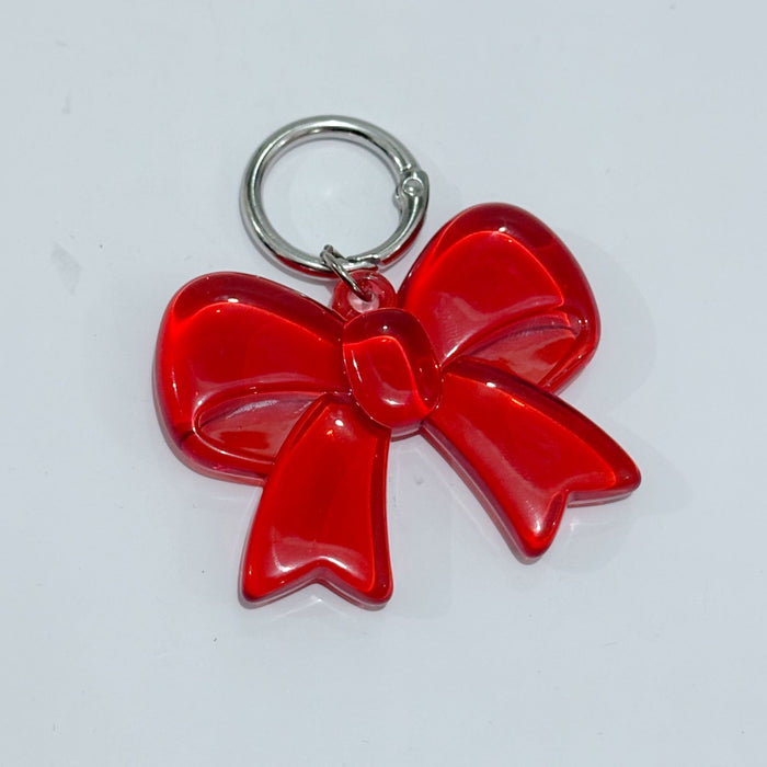 Wholesale Bow Keychain Pendant Cute Girl Heart Bag Pendant Couple Keychain Trend
