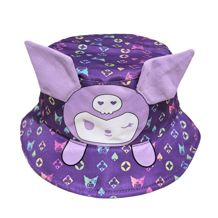 Wholesale Fisherman's hat, cute ears, cartoon basin hat, outdoor sun hat, sun hat