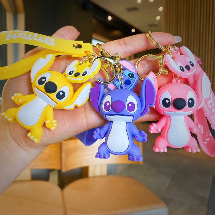 Wholesale Silicone Cartoon Doll Keychain JDC-KC-MingT091